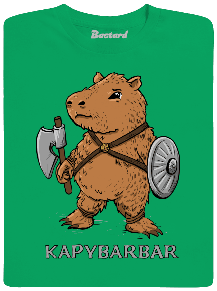 Kapybarbar detské tričko Kelly Green