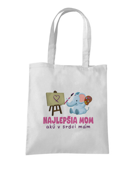 Najlepšia mom taška White
