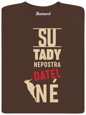 Nepostradatelné pánske tričko Brown