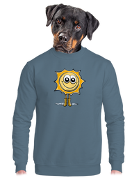 unisex mikina bez kapucne