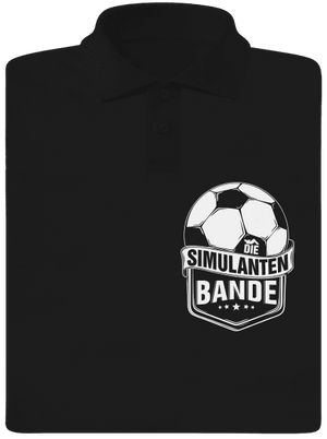 Simulanten bande pánska polokošeľa Black