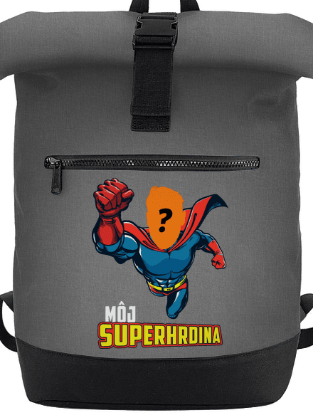 Môj superhrdina batoh Grey Marl