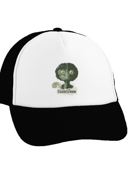 ChameLennon šiltovka truckerka Black cap