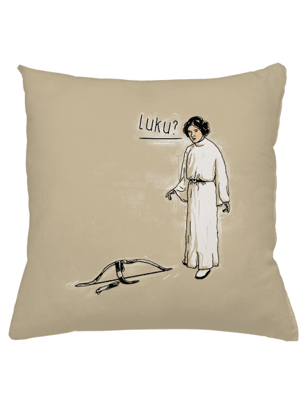 Luke a Leia vankúš Beige