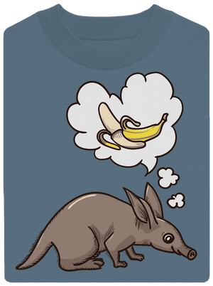 Samica hrabáča unisex mikina bez kapucne Nordic Blue