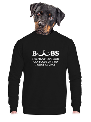 unisex mikina bez kapucne