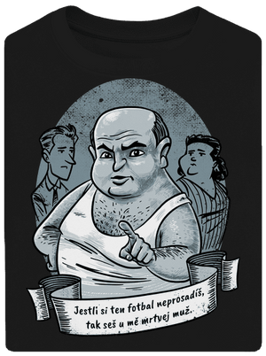 B14: Ecce Homo Homolka unisex tričko oversized Black