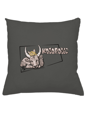 Mačací horoskop: Kozorožec vankúš Gray Pol