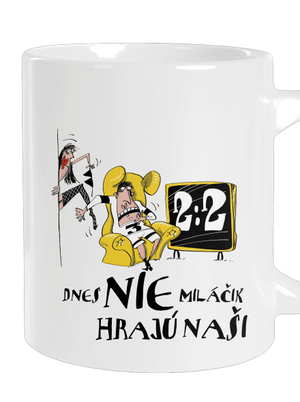 Hrajú naši veľký hrnček White