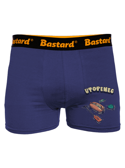 Utopenec boxerky Blue Navy