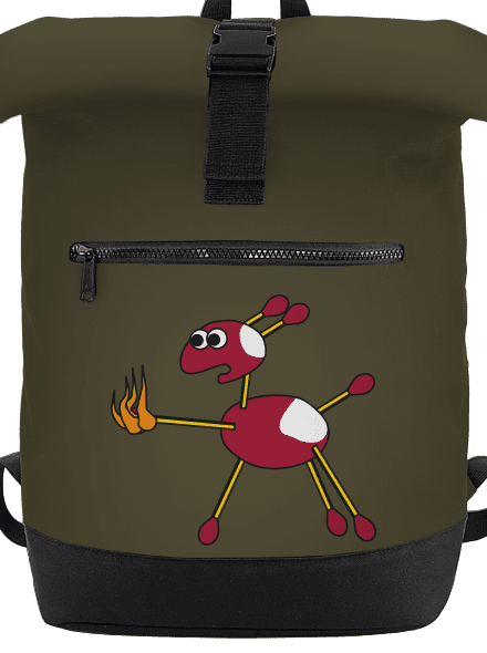Gaštany batoh Military Green