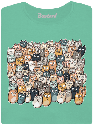 Nájdi čerta dámske tričko prémium Mint Mal