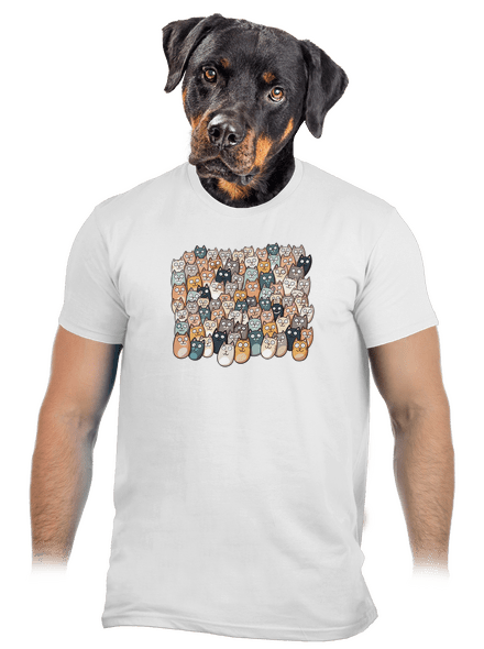 Nájdi čerta pánske tričko White