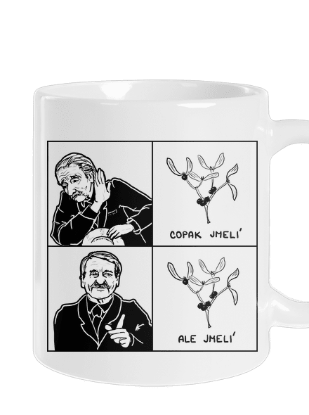 Cimrman: Copak jmelí klasický hrnček White