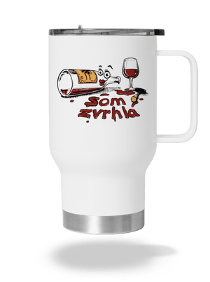 Zvrhlá termohrnček White