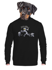 unisex mikina bez kapucne