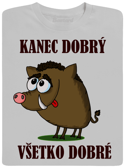 Kanec dobrý pánske tričko Pacific Grey