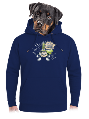 Antivirový hrdina unisex mikina premium Navy