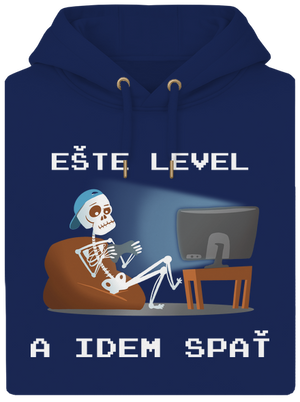 Ešte level unisex mikina premium Navy