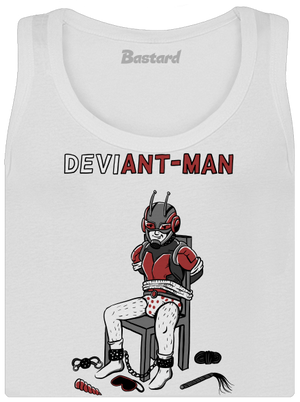 DeviAnt-man dámske tielko klasické White