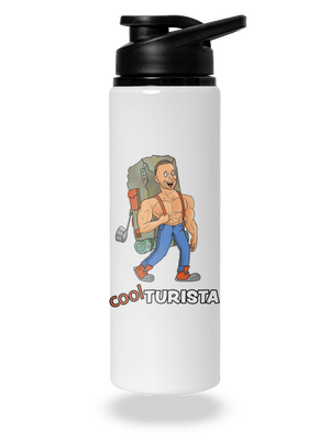 Cool turista flaša na vodu White