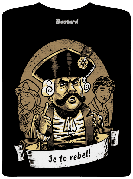 B14: S čerty nejsou žerty pánske tričko Black