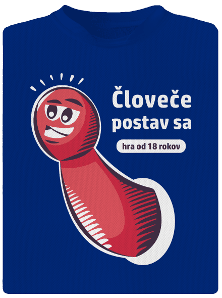 Človeče postav sa pánske športové tričko Royal Blue Mal