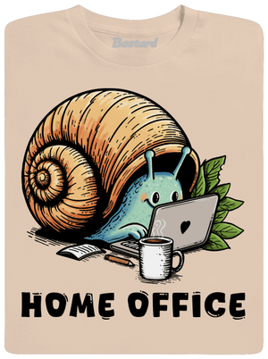 Slimákov home office pánske tričko Sand