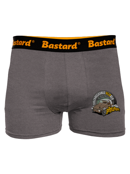 Tyrannosaurus Velorex boxerky Gray Melange