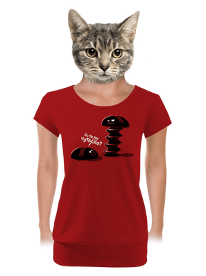 dámske tričko s lemom