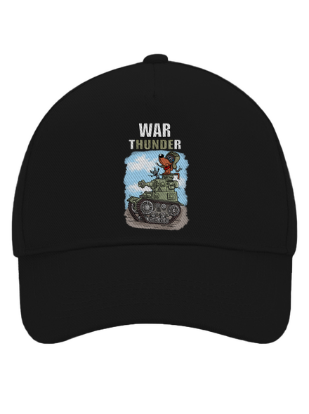 War Hunde šiltovka baseballka Black