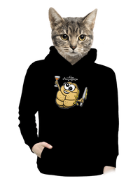 dámska mikina klokanka