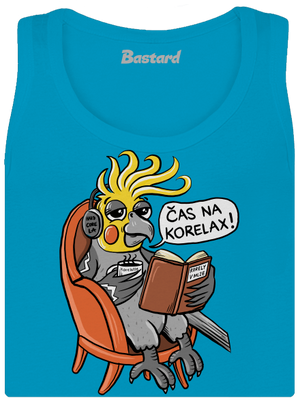 Korelax dámske tielko klasické Blue Atol