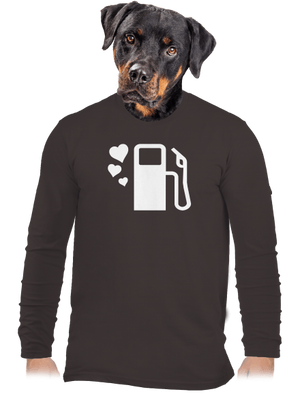 Plnú prosím pánske dlhý rukáv Bear Brown