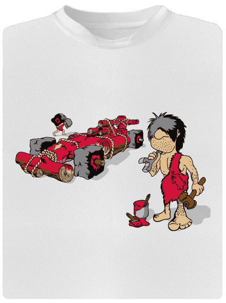 Formule detské športové tričko White