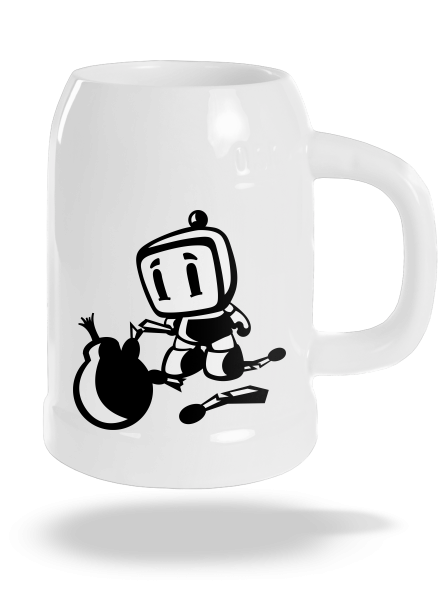 Bomberman polliter White