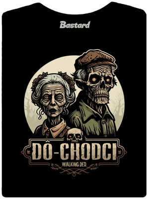 Dô-chodci dámske tričko prémium Black