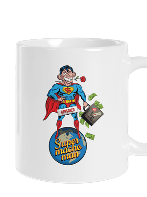 Supermachoman klasický hrnček White