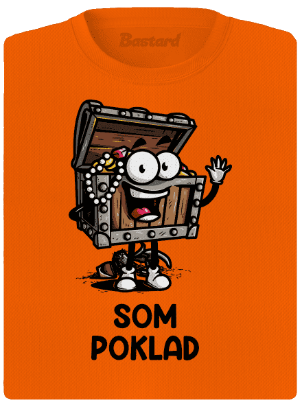 Som poklad dámske športové tričko Neon Orange