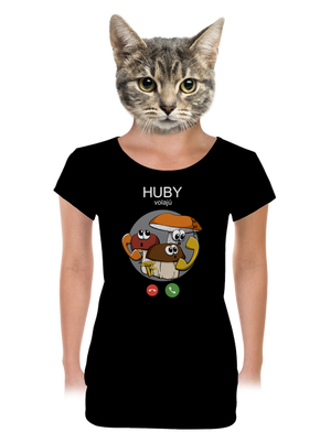 dámske tričko s lemom