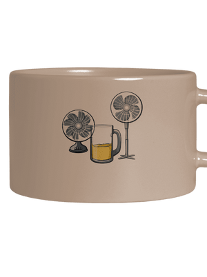 Only fans hrnček makronka Brown Macaron