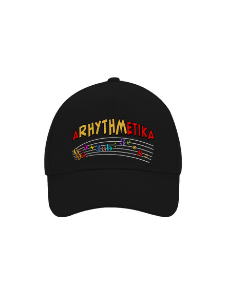 Arhythmetika šiltovka baseballka Black