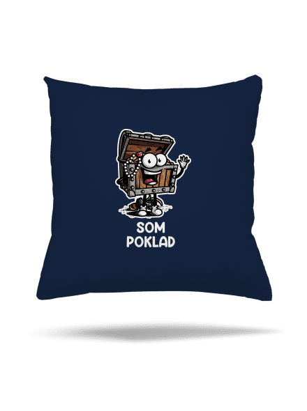 Som poklad vankúš Dark Navy