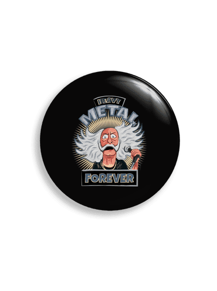 Heavy metal forever placka 