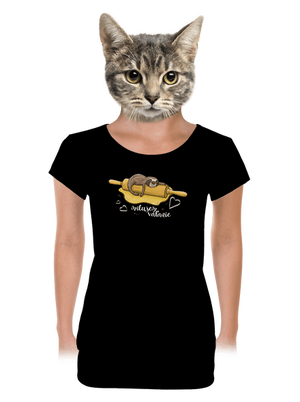 dámske tričko s lemom