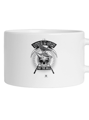 Party is over hrnček makronka White