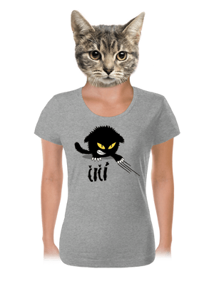 Čičina dámske tričko Dark Gray Melange