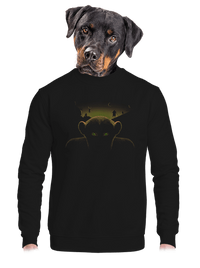 unisex mikina bez kapucne