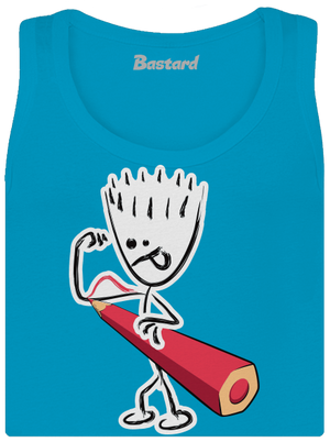 Svaly dámske tielko klasické Blue Atol