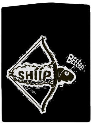 Shííp dámska mikina na zips Black